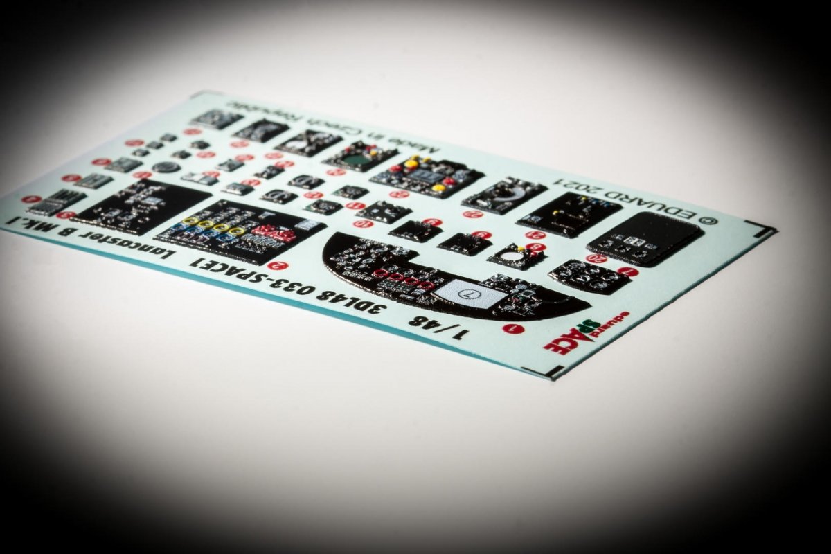 Eduard 3DL48033 Lancaster B Mk.I SPACE HK MODELS 1/48 – image 2