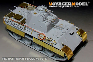 Voyager Model PE35998 WWII German FlaKPanzer V FlaKvierling 20mm MG 151/20 Basic For TAKOM 2105 1/35 – immagine 6