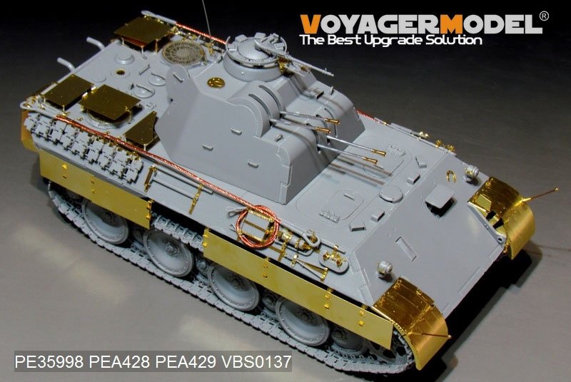 Voyager Model PE35998 WWII German FlaKPanzer V FlaKvierling 20mm MG 151/20 Basic For TAKOM 2105 1/35 – immagine 6