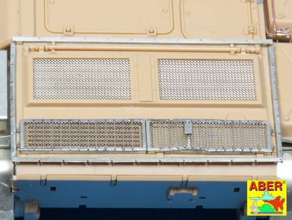 Aber 35G28 Grilles for Russian tank T-55 also Tiran 5 1/35 – immagine 5