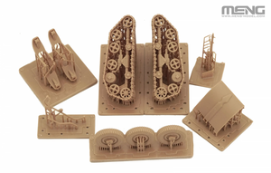 Meng Model Meng VS-018 German Pkw.K1 Kubelwagen Type 155 Half-Track 1/35 – image 3