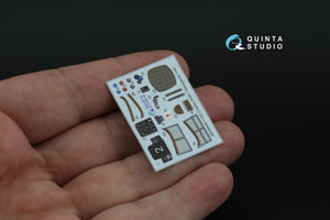 Quinta Studio QD48445 I-153 3D-Printed coloured Interior on decal paper (ICM/Hasegawa) 1/48 – immagine 5