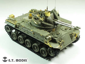 E.T. Model E35-198 US Army M42A1 Self-Propelled Anti-Aircraft gun late type (For AFV CLUB Kit) 1/35 – immagine 2