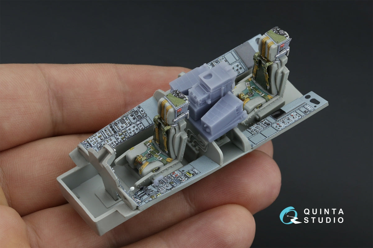 Quinta Studio QD+48520 Tornado Gr.1 3D-Printed &amp;amp; coloured Interior on decal paper (Italeri) (with 3D-printed resin parts) 1/48 – immagine 12