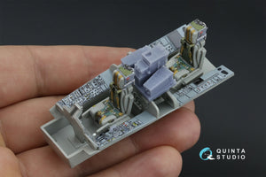 Quinta Studio QD+48520 Tornado Gr.1 3D-Printed &amp;amp; coloured Interior on decal paper (Italeri) (with 3D-printed resin parts) 1/48 – immagine 12