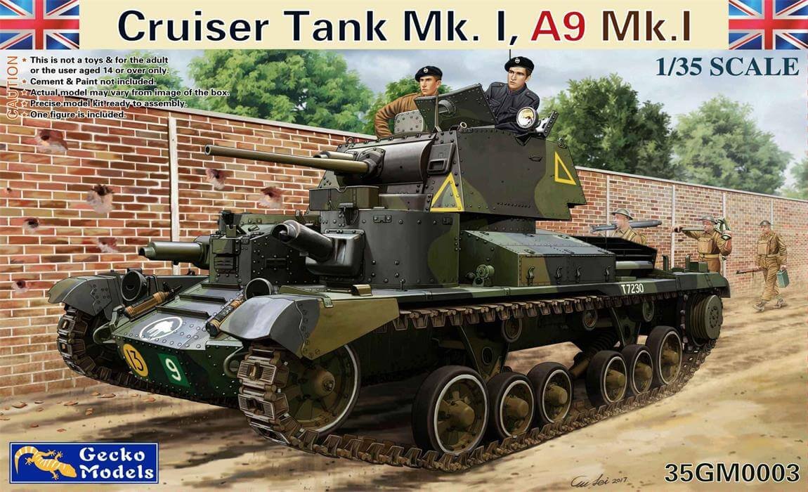 Gecko Models 35GM0003 Char de croisière Mk.I, A9 Mk.IA (1/35)