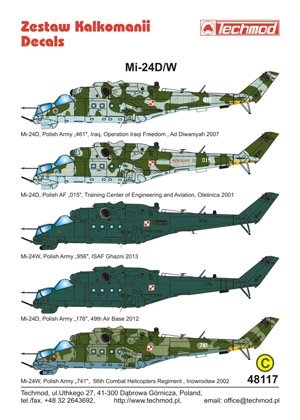 Techmod 48117 - Mi-24D/W “Hind-D/E” 1/48 – imagen 2
