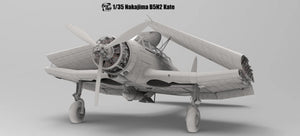 Border Model BF-005 Nakajima B5N2 Type 97 Carrier Attack Bomber &amp;quot;Kate&amp;quot; w/ Full interior 1/35 – immagine 8