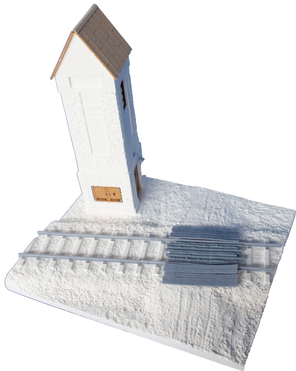 RT-Diorama 35027 Diorama-Base: Railroad Crossing 1/35 – immagine 3