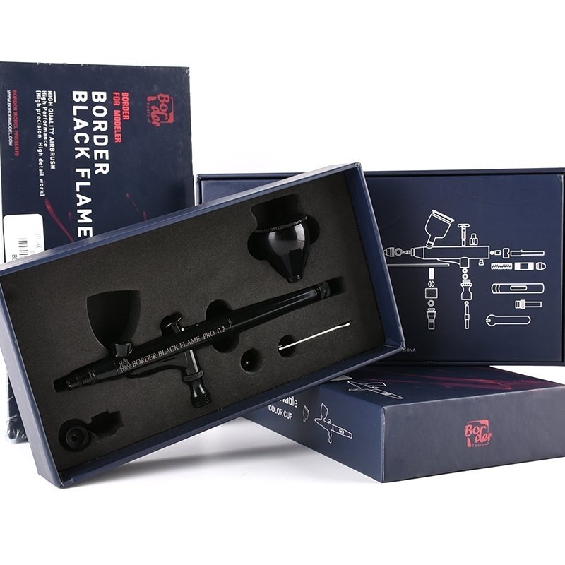 Aérographe Border Model BD0302 BLACK FLAME PRO 0,2 mm