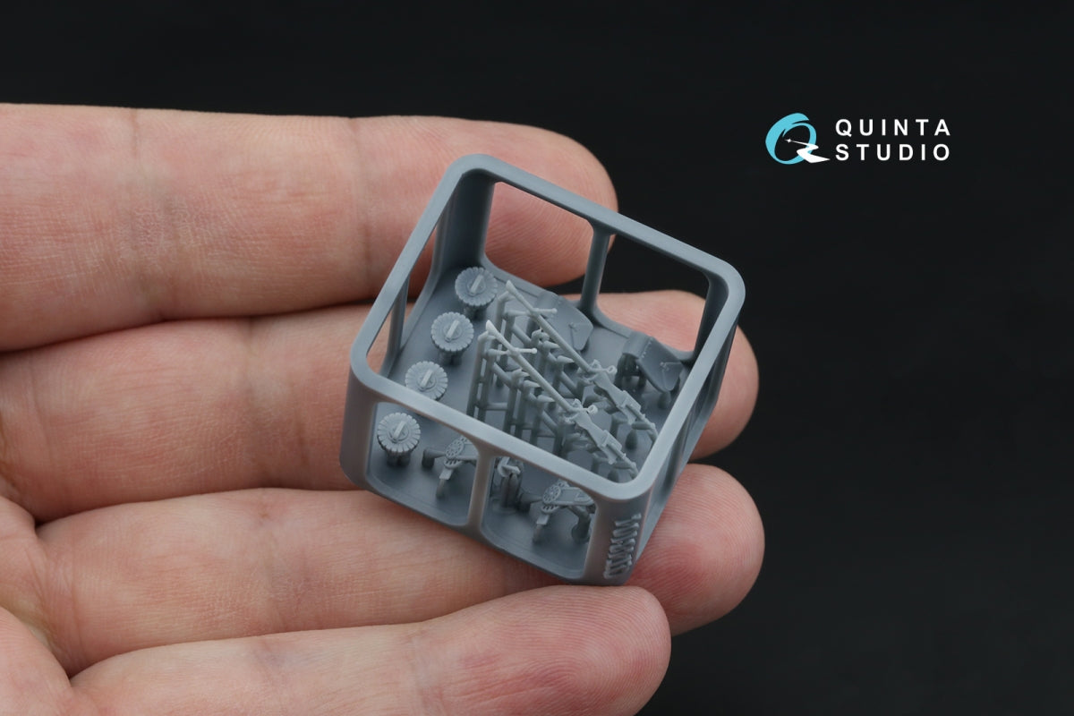 Quinta Studio QD+48582 Westland Lysander Mk.I 3D-Printed &amp;amp; coloured Interior on decal paper (Airfix) (with 3D-printed resin parts) 1/48 – Bild 5
