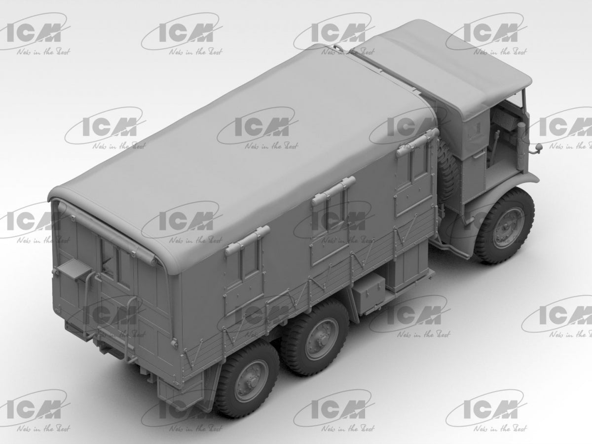 ICM 35603 Monty&amp;#39;s Office Caravan 1/35 – imagen 3