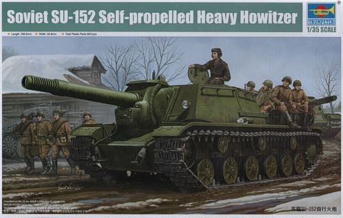 Trumpeter 01571 Soviet SU-152 Self-propelled Heavy Howitzer 1/35