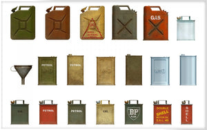 MiniArt 35587 ALLIES JERRY CANS SET WWII 1/35 – immagine 2