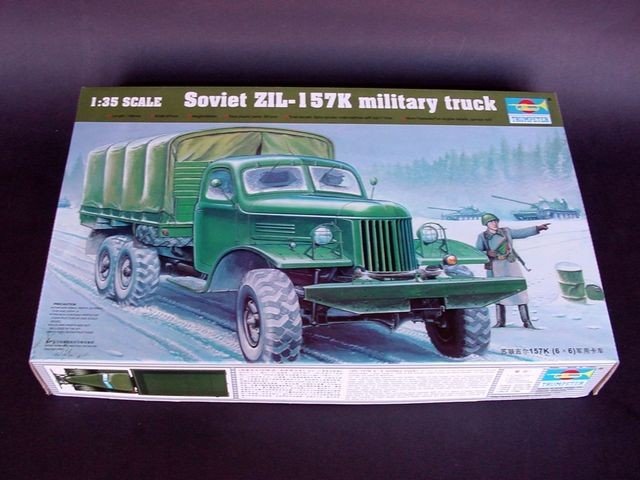 Trumpeter 01003 Soviet ZIL-157K military truck 1/35 – Bild 2
