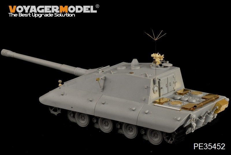 Maquette Voyager PE35452 Jagdpanzer E-100 allemand de la Seconde Guerre mondiale pour Trumpeter 01596 au 1/35 – image 8