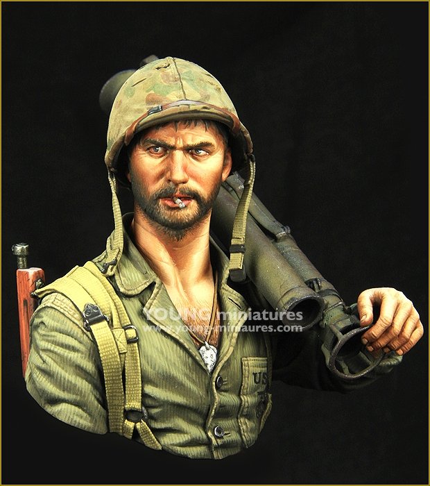 Young Miniatures YM1880 USMC PACIFIC WWII 1/10 – immagine 2