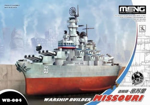 Constructeur de navires de guerre Meng modèle WB-004 Missouri