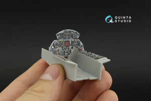 Quinta Studio QD32130 TF-104G 3D-Printed &amp;amp; coloured Interior on decal paper (Italeri) 1/32 – Bild 11