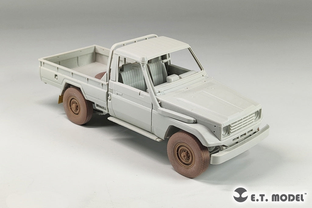E.T. Model P35-162 PICK UP Truck Sagged Wheels Type.1 1/35 – immagine 8