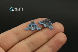Quinta Studio QDS-48320 Su-30SM 3D-Printed &amp;amp; coloured Interior on decal paper (GWH) (Small version) 1/48 – immagine 11