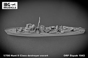 IBG 70001 ORP Ślązak 1943 Hunt II class destroyer escort 1/700 – imagen 3