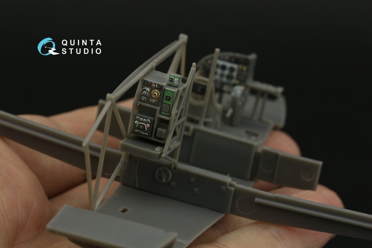Quinta Studio QDS-48333 Avro Anson Mk.I 3D-Printed &amp;amp; coloured Interior on decal paper (Airfix) (Small version) 1/48 – Bild 6