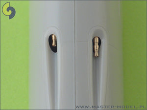 Master AM-48-010 Bf 109 F, G1 - G4 armament set (MG 17 tips) &amp;amp; Pitot Tube 1/48 – Bild 3