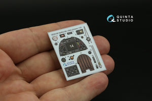 Quinta Studio QD32192 Spitfire Mk.1 (Mid) 3D-Printed &amp;amp; coloured Interior on decal paper (Kotare) 1/32 – zdjęcie 10