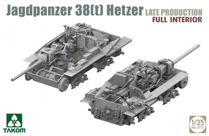 Takom 2172 Jagdpanzer 38(t) Hetzer Late Production Full Interior 1/35 – immagine 2