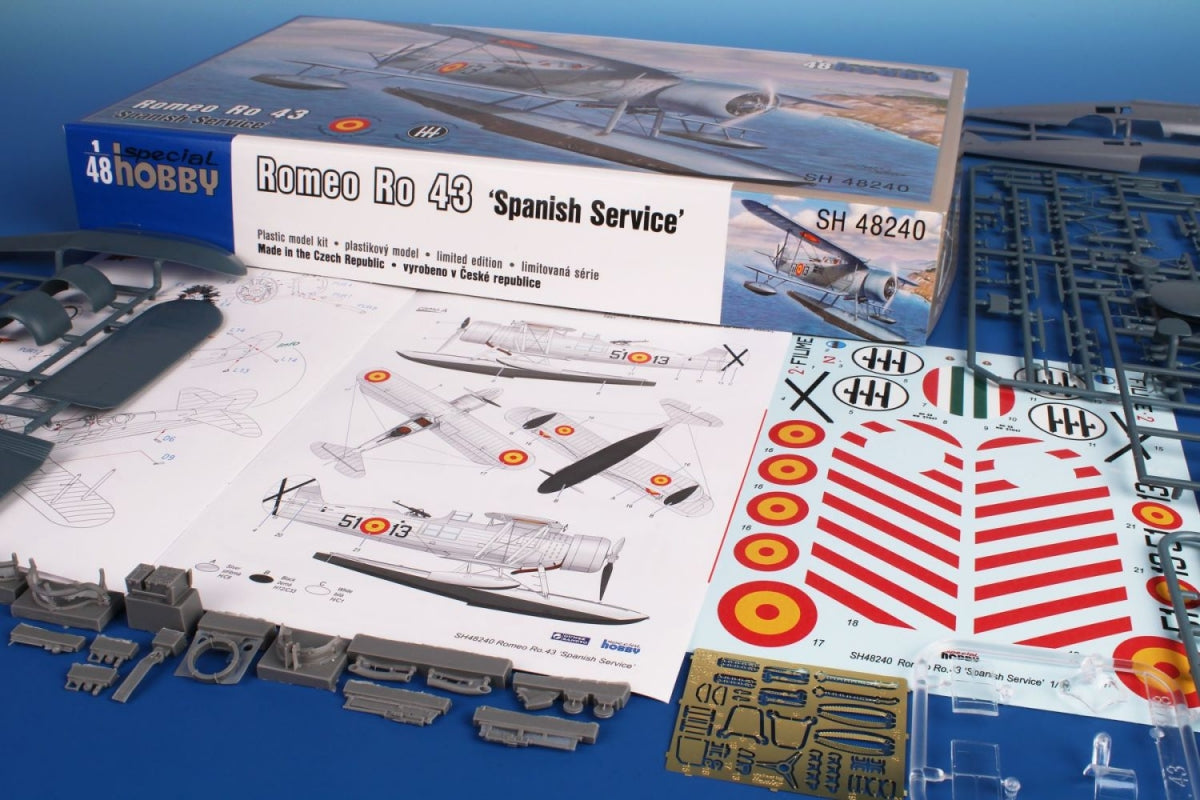Special Hobby 48240 Romeo Ro 43 &amp;#39;Spanish Service&amp;#39; 1/48 – immagine 4