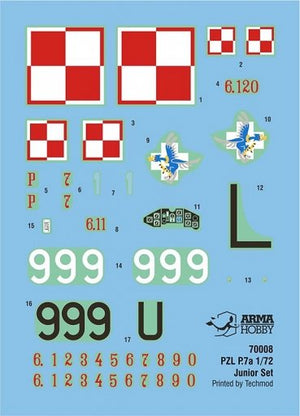 Arma Hobby 70008 PZL P.7a Junior Set 1/72 – zdjęcie 4