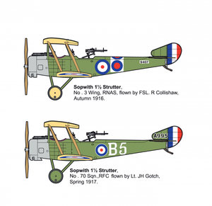 Roden 635 Sopwith 11/2 Strutter 1/32 – immagine 2