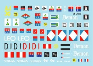 Star Decals 35-C1002 Allied M10 Tank Destroyers in Italy 1/35 – immagine 2
