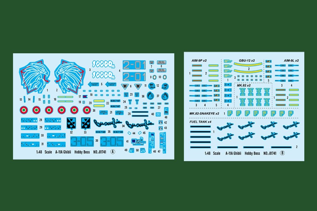 Hobby Boss 81741 A-11A Ghibli – immagine 3