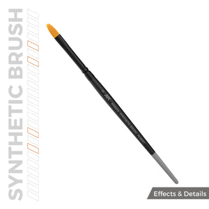 AK Interactive AKB014 AK SYNTHETIC BRUSH – FILBERT 2 – image 3