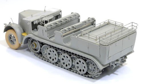 Dragon 6545 Sd.Kfz.7 8t Semi-chenillé Première production avec équipage (1/35)  – image 8