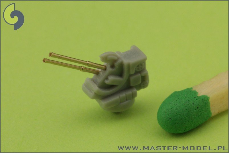 Master SM-350-066 Italian AA gun barrels 20mm/65 (0.8in) Breda (20pcs) – Bild 3