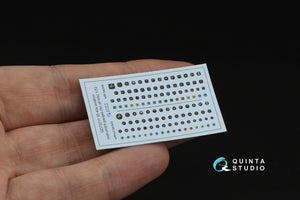 Quinta Studio QD72217 1930-1940s aviation instrument gaugies (for all kits) 1/72 – imagen 5