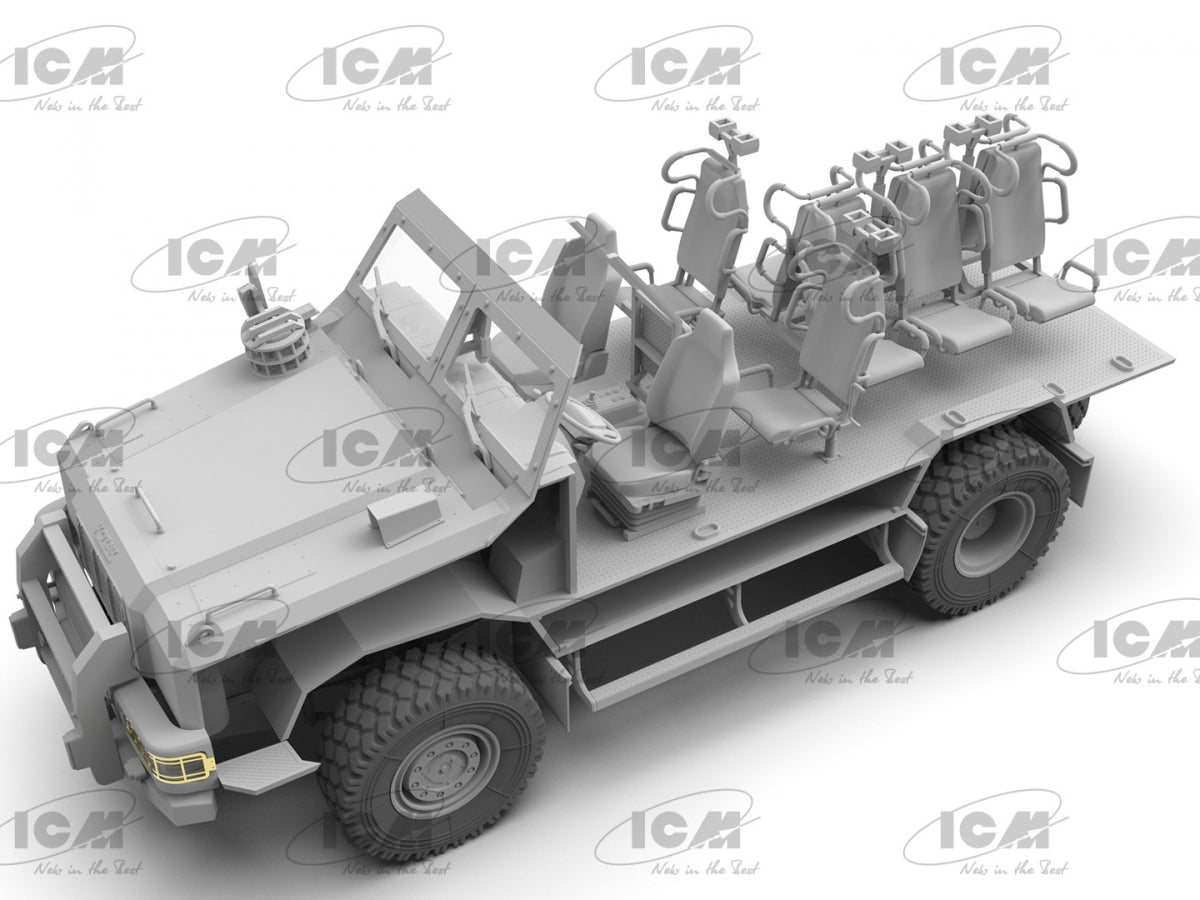 ICM 35015 Kozak-2 Ukrainian National Guard 1/35 – Bild 8
