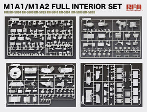 Rye Field Model 5121 M1A1 / M1A2 Abrams Full Interior Set 1/35 – image 3