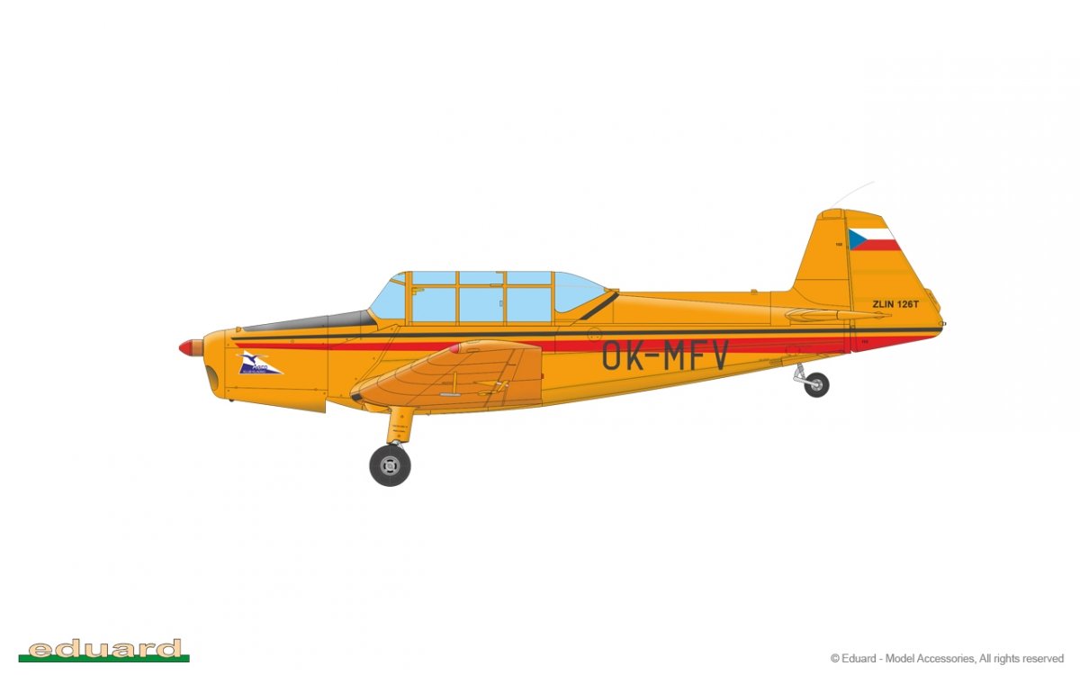 Eduard 11156 Z-126 Trener - Dual Combo 1/48 – immagine 13