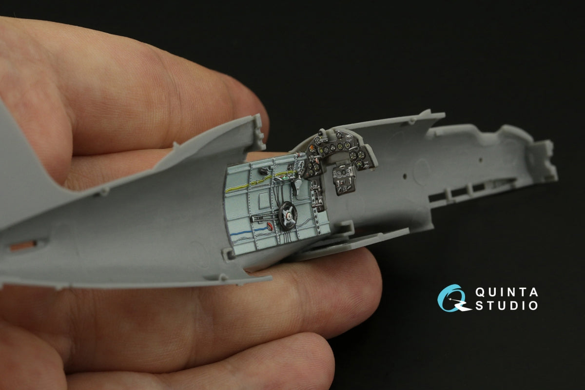 Quinta Studio QD48391 Macchi C.205 Veltro 3D-Printed &amp;amp; coloured Interior on decal paper (Hasegawa/Italeri) 1/48 – zdjęcie 9