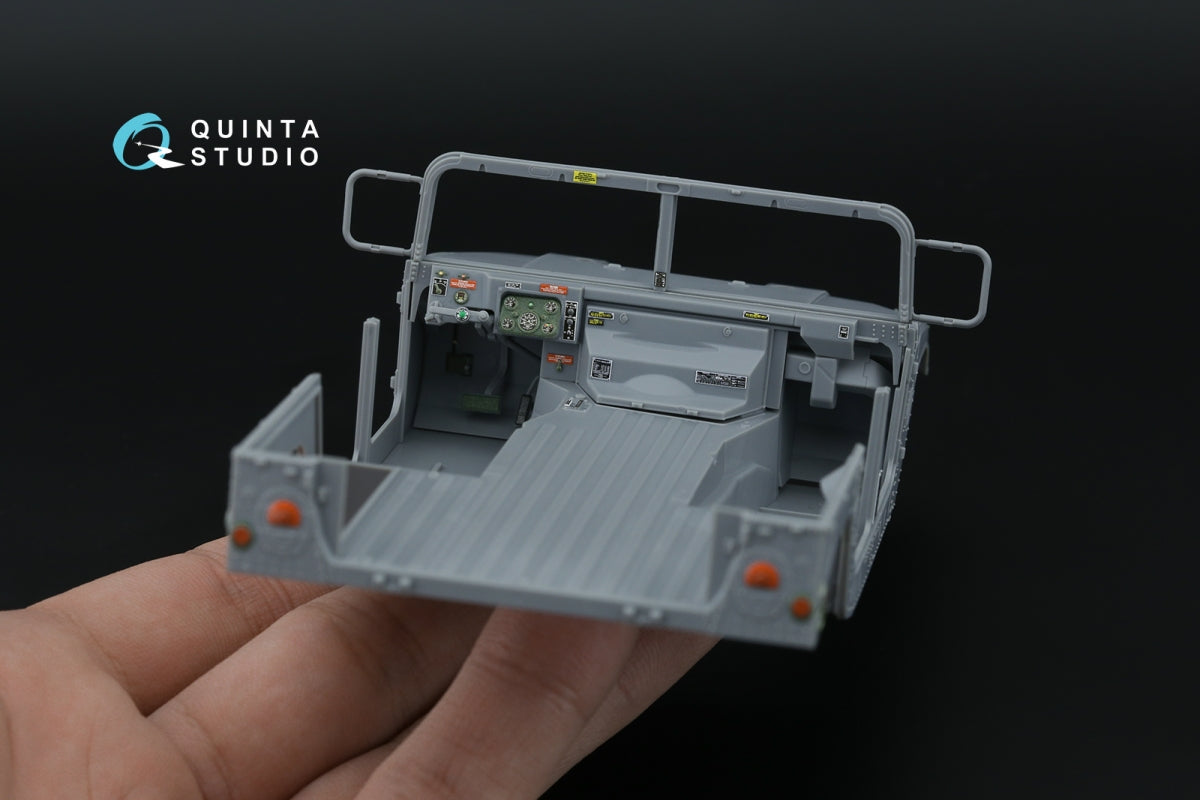 Quinta Studio QD35154 Humvee family 3D-Printed &amp;amp; coloured Interior on decal paper (ICM) 1/35 – immagine 4