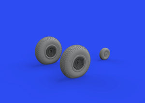 Roues Eduard 648642 B-17 à bande de roulement croisée HK Models 1/48 – image 3