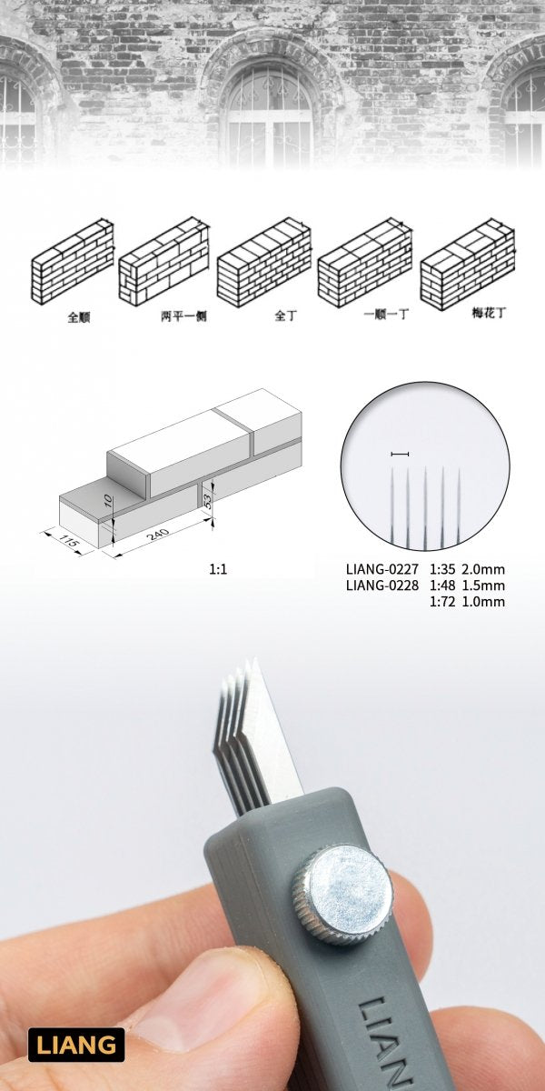 Liang 0227 Maquette de burin pour dioramas – image 5