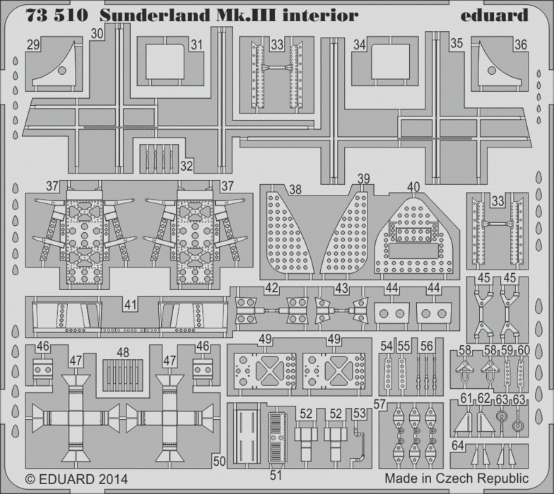 Eduard BIG7289 SUNDERLAND Mk. III 1/72 ITALERI – immagine 4