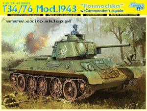 Dragon 6603 T34/76 Mod.1943 Formochka w /Commanders cupola 1/35