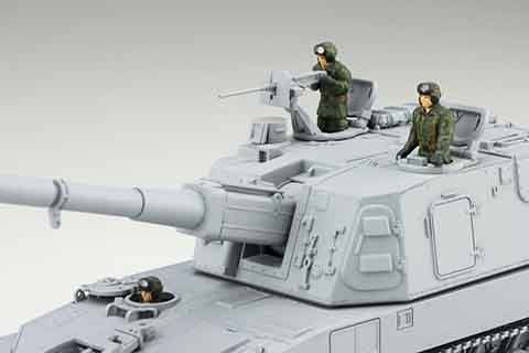 Fujimi 723501 MI-11 EX-1 JGSDF Type 99 155mm Howitzer Self-Propelled 1/72 – immagine 3