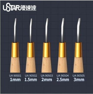 U-Star UA-90504 Flat Blade Knife 2.5 mm / Nóż z płaskim ostrzem 2.5 mm – Bild 2